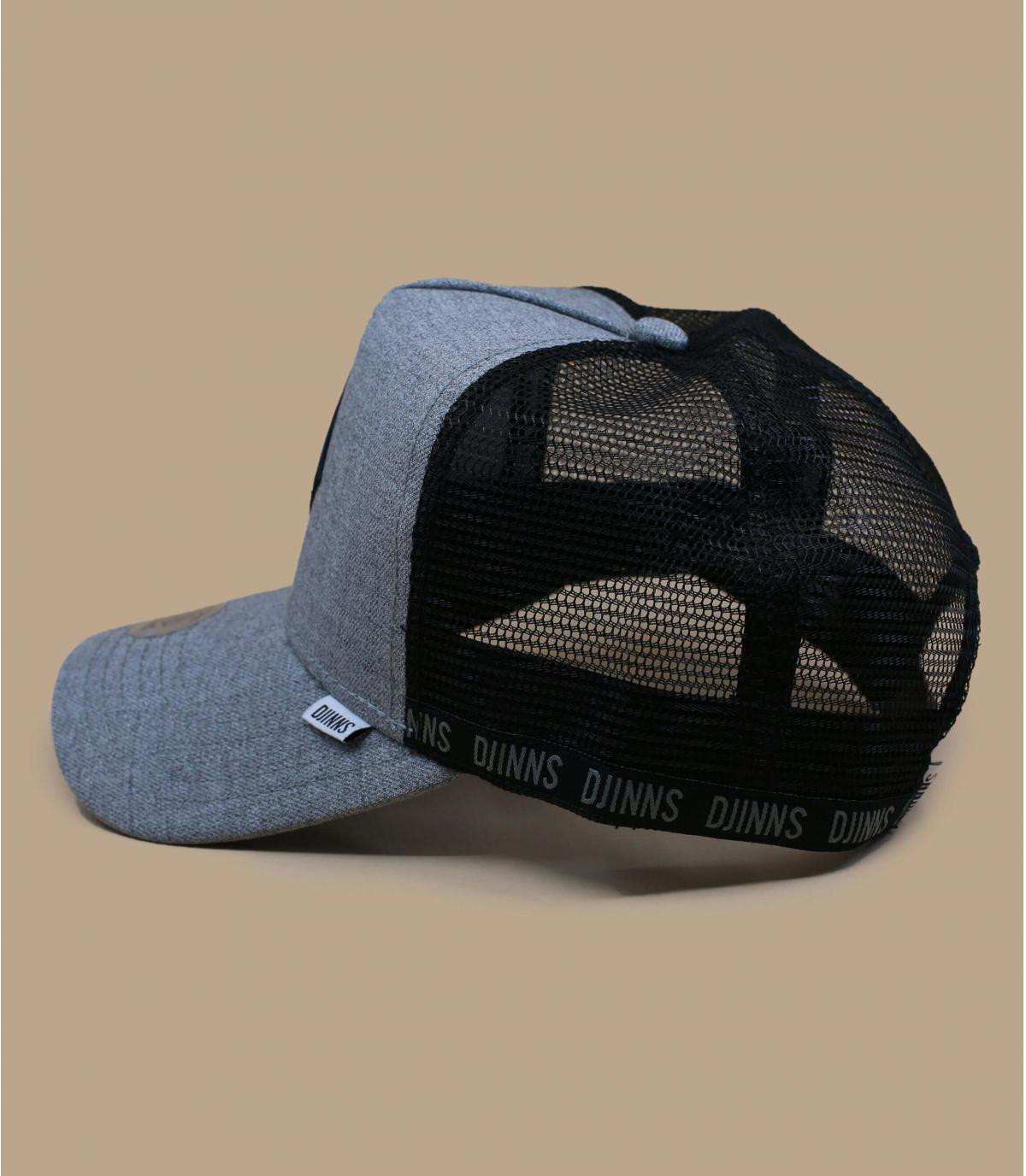 Trucker Cap Djinns grau schwarz